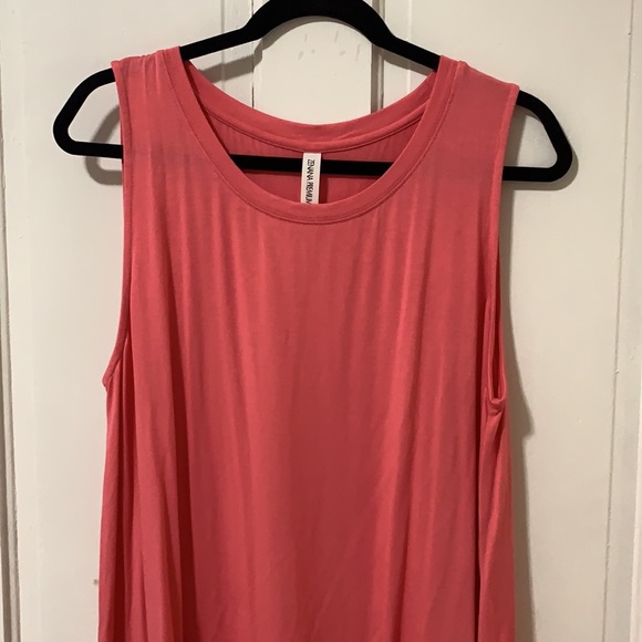 Zenana Premium Sleeveless Lace Hem Tunic - Picture 3 of 6